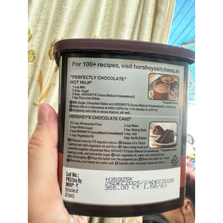 BỘT CHOCOLATE HERSHEY'S 225g hsd 12/2026
