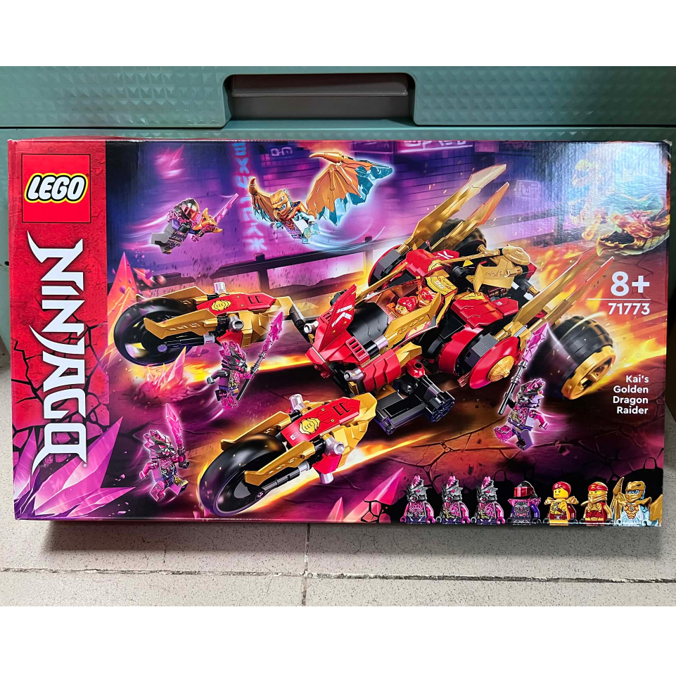 Bộ lắp ráp  LEGO NINJAGO 71773 Siêu xe Rồng vàng của Kai - Kai’s Golden Dragon Raider