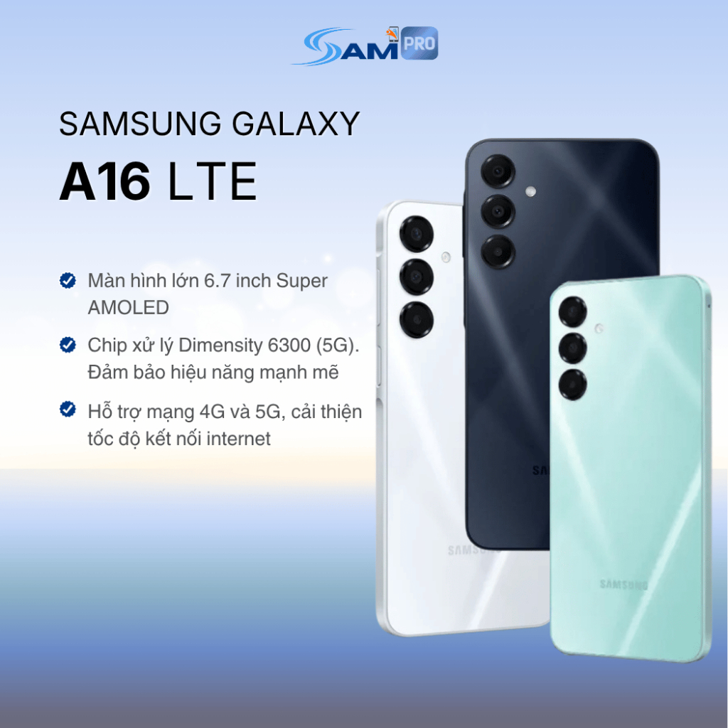 Điện Thoại Samsung Galaxy A16 LTE 4GB/128GB