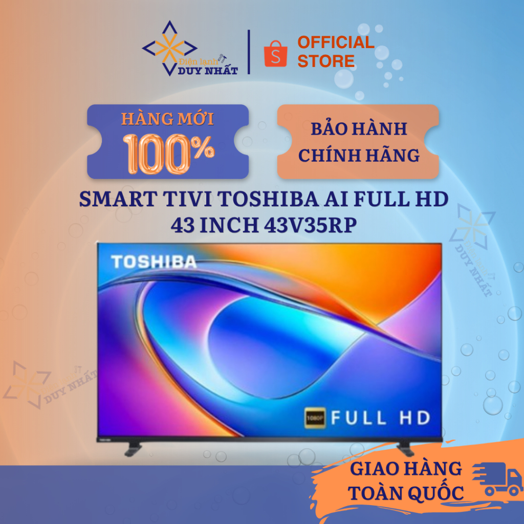 Smart Tivi Toshiba AI Full HD 43 inch 43V35RP