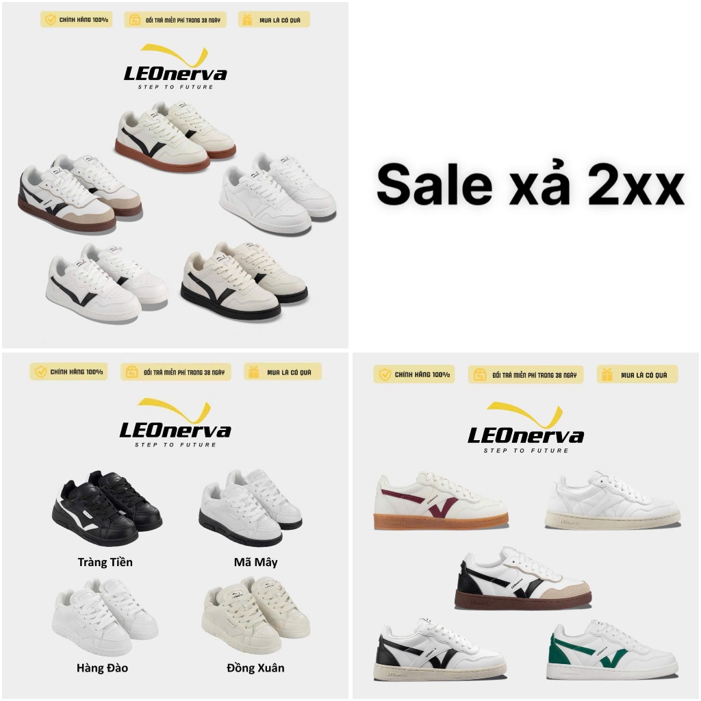 Giày Thể Thao Sneaker Unisex Leonerva 808 LƯỚI LẺ SIZE  ( VUI LÒNG KHÔNG HỖ TRỢ ĐỔI TRẢ VỚI LINK SP 