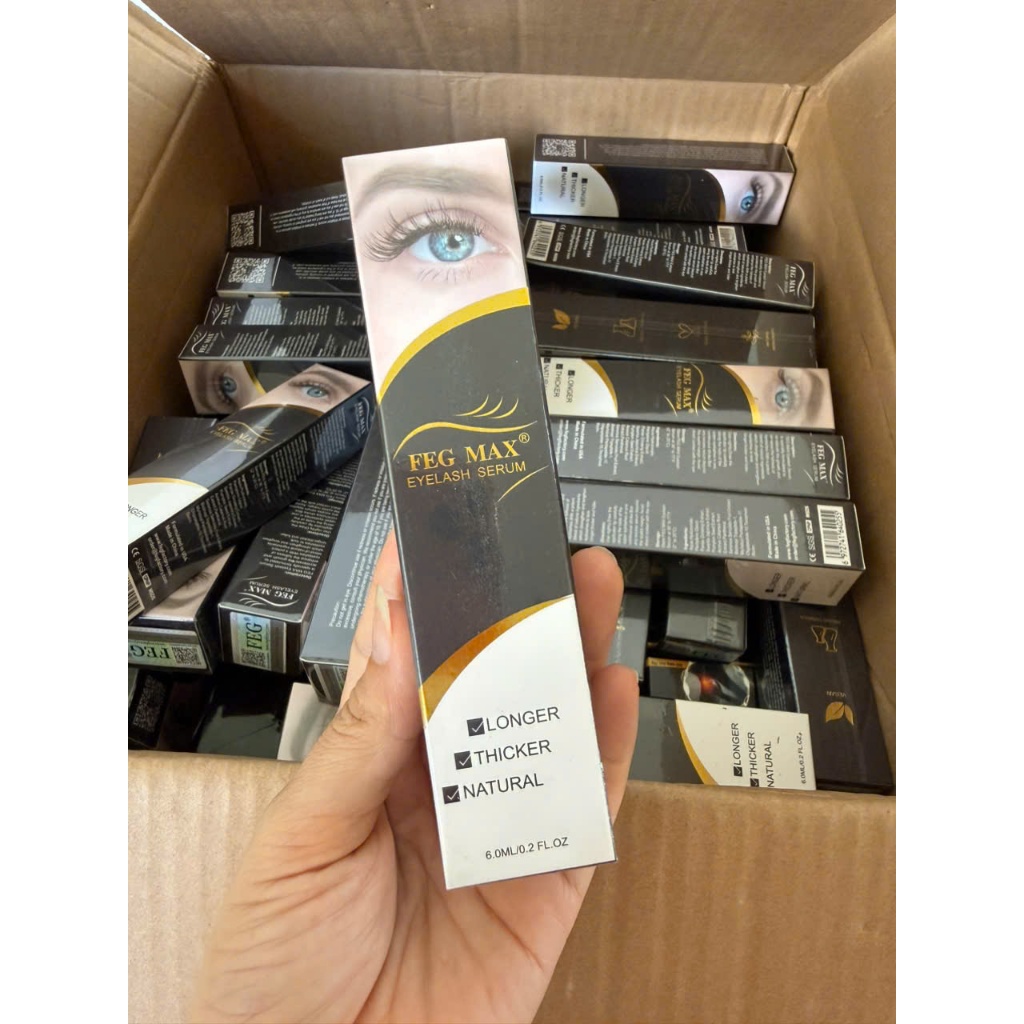 Dưỡng mi feg max 5 trong 1 Dưỡng mi FEG Max Serum phiên bản cải tiến, hiệu quả ...