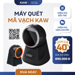 Máy Quét Mã Vạch KAW Công Nghệ CMOS Mới, Quét Nhiều Loại Mã, CCCD, Thiết Kế Nhỏ Gọn, Dễ Dàng Kết Nối
