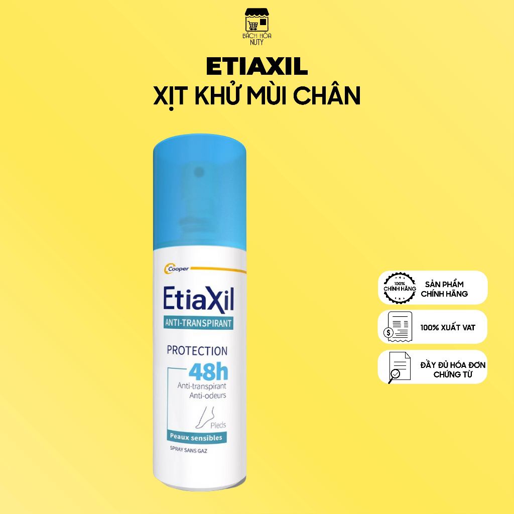 Xịt Khử Mùi Chân Etiaxil (100ml)