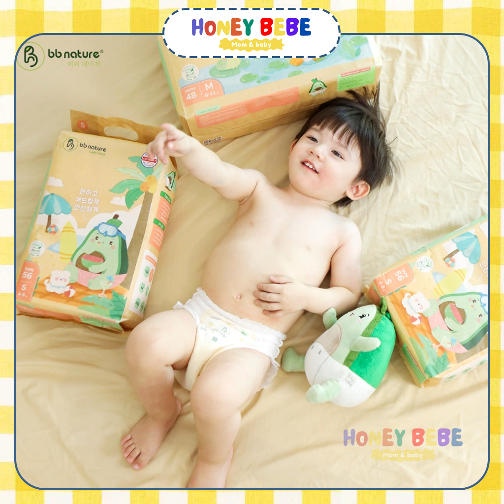 Tã Bỉm BB NATURE CLASSIC/ BB NATURE CARE PLUS Bỉm Mới đủ size NB60/S56/M52/M48/L44/XL40/XXL38/3XL/4X