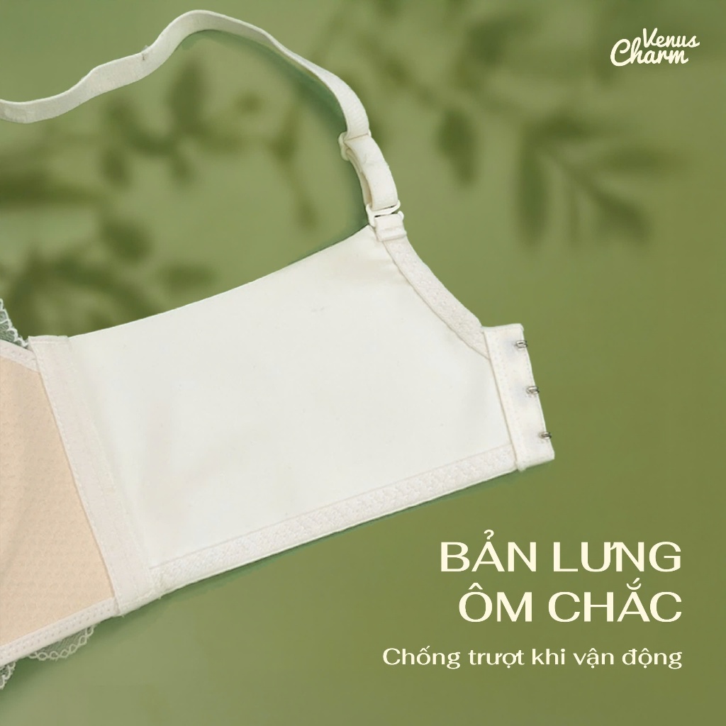 Áo Lót Nâng Ngực Vpush Mút Dày 3cm Venus Charm, Không Gọng Nâng Ngực Tạo Khe Tự Nhiên Phối Ren 5601 | BigBuy360 - bigbuy360.vn