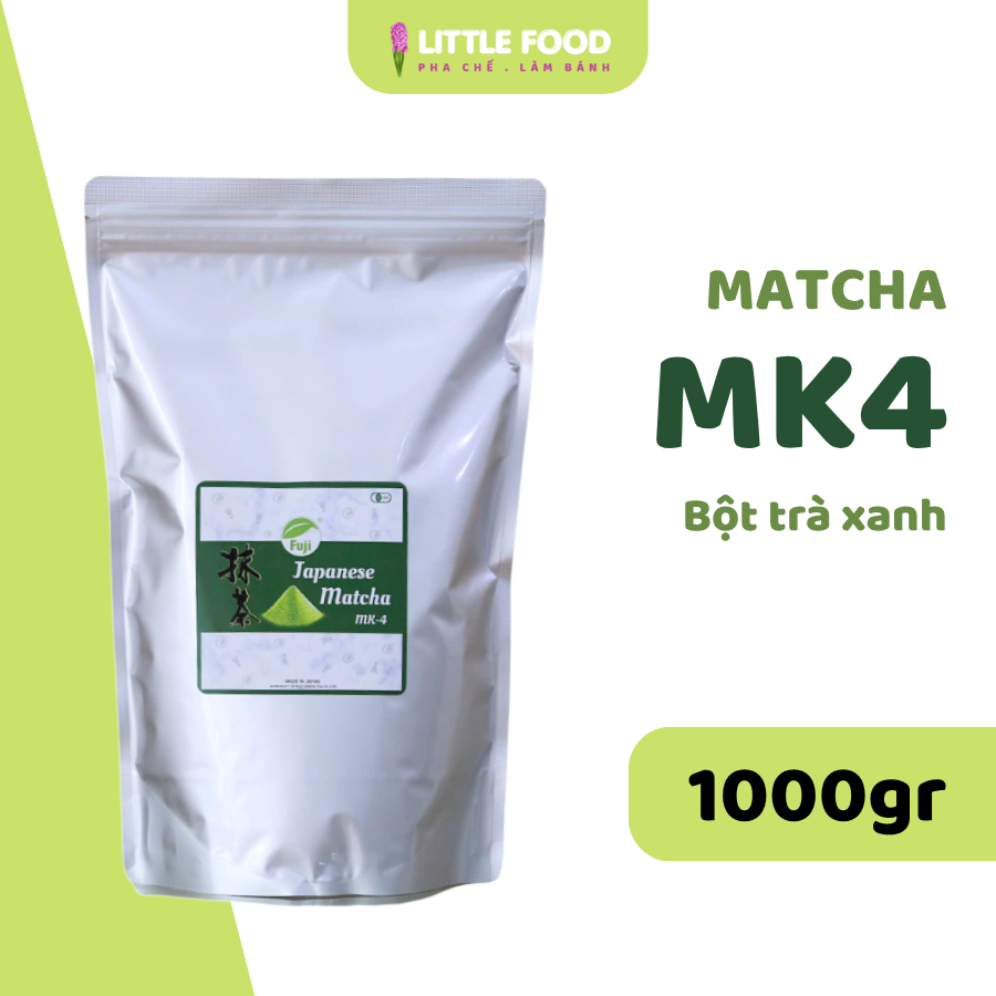 Bột Trà Xanh - Matcha MK4 - Túi 1KG - Tinh hoa matcha Nhật Bản