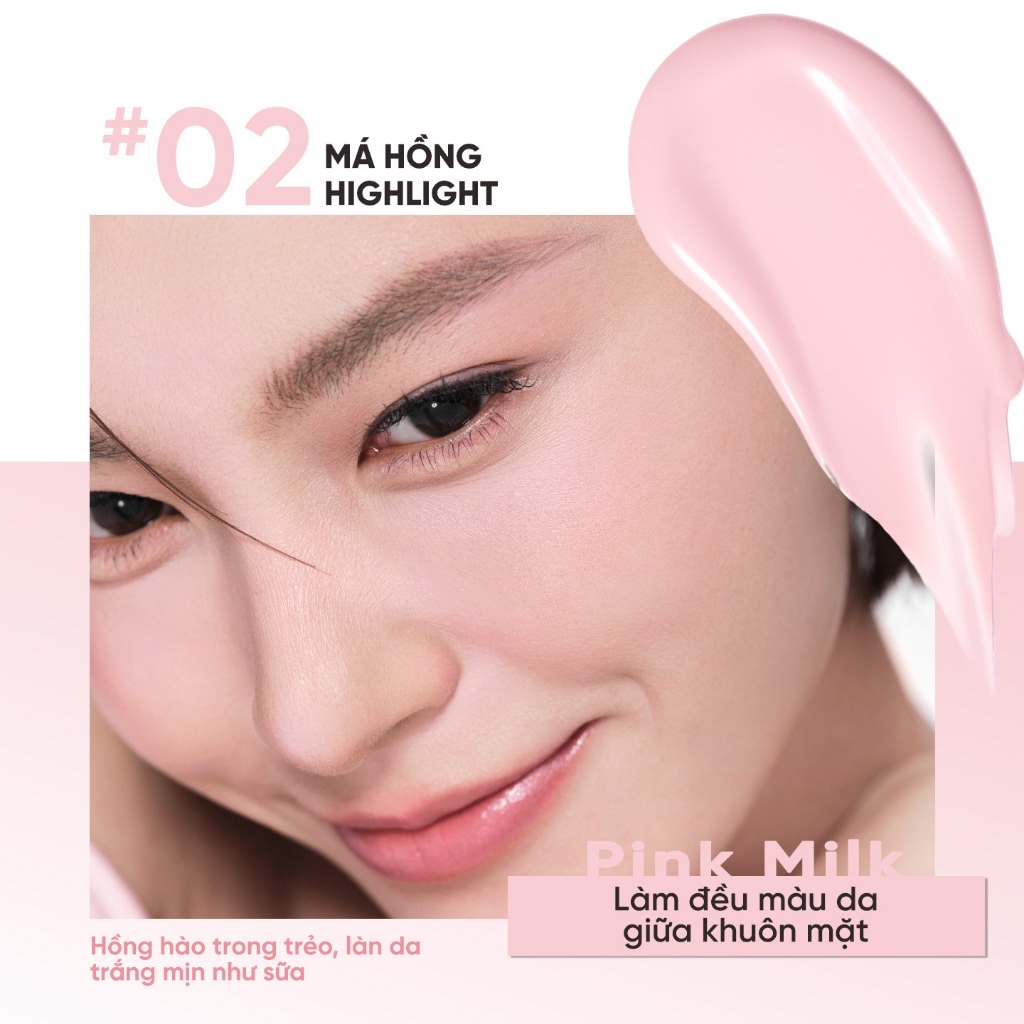 [NEW] JUDYDOLL Má Hồng Kem Blush Lotion Bóng nhẹ Bắt sáng Triệt sắc Che quầng thâm 5g | BigBuy360 - bigbuy360.vn