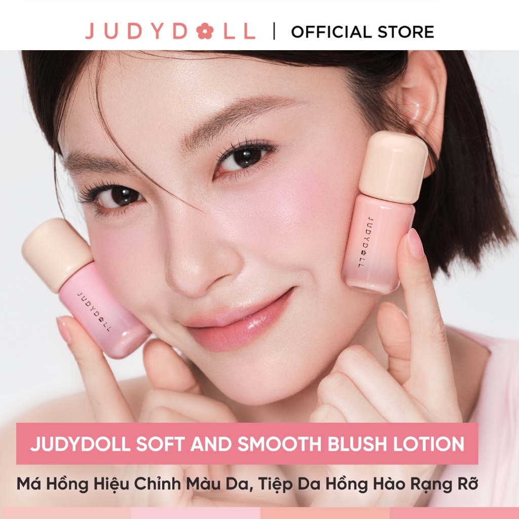 [NEW] JUDYDOLL Má Hồng Kem Blush Lotion Bóng nhẹ Bắt sáng Triệt sắc Che quầng thâm 5g | BigBuy360 - bigbuy360.vn
