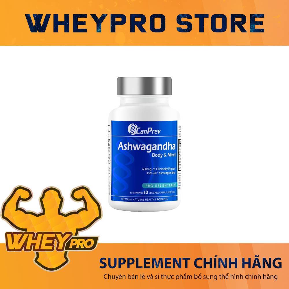 CanPrev Ashwagandha Body & Mind – Hỗ Trợ Tuyến Giáp
