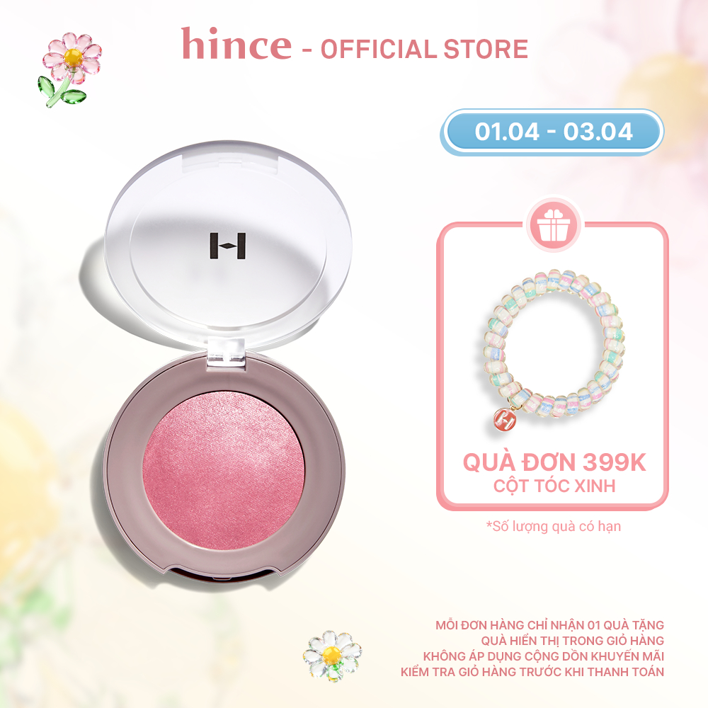 Má hồng dạng phấn dẻo mềm mịn dễ tán hince True Dimension Glow Cheek 9g