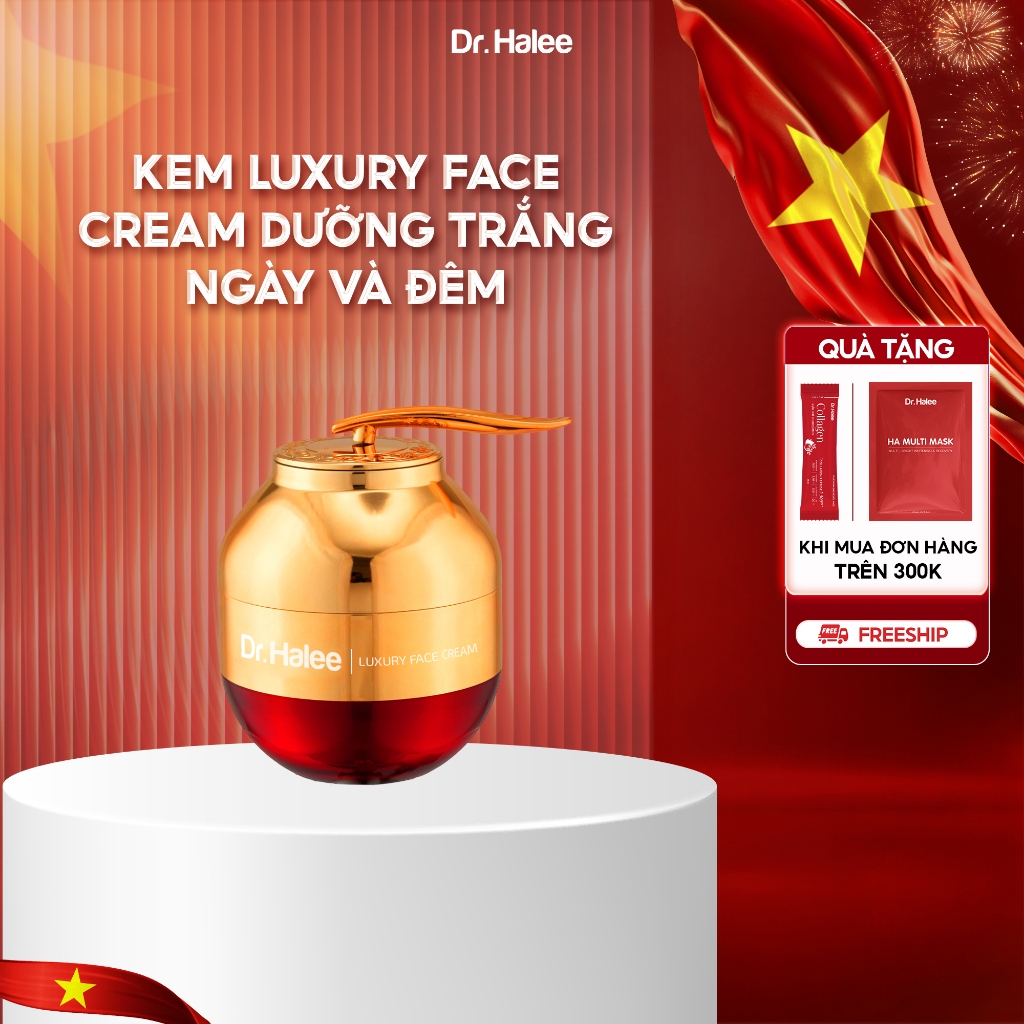 Kem Face Ruby Lựu Đỏ Ngày & Đêm Dr.Halee