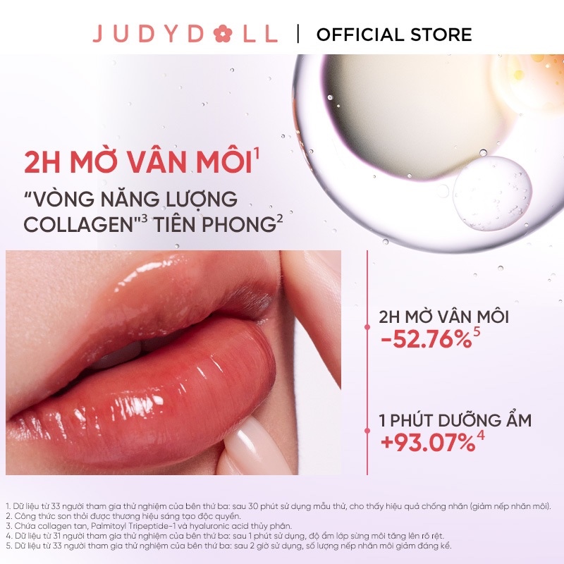 [NEW] JUDYDOLL Son Tint Bóng Đầu Sắt Nhung Dual Flash Watery Lip Gloss 2.0 Căng Bóng Dưỡng Môi Bền Màu 2.4g | BigBuy360 - bigbuy360.vn