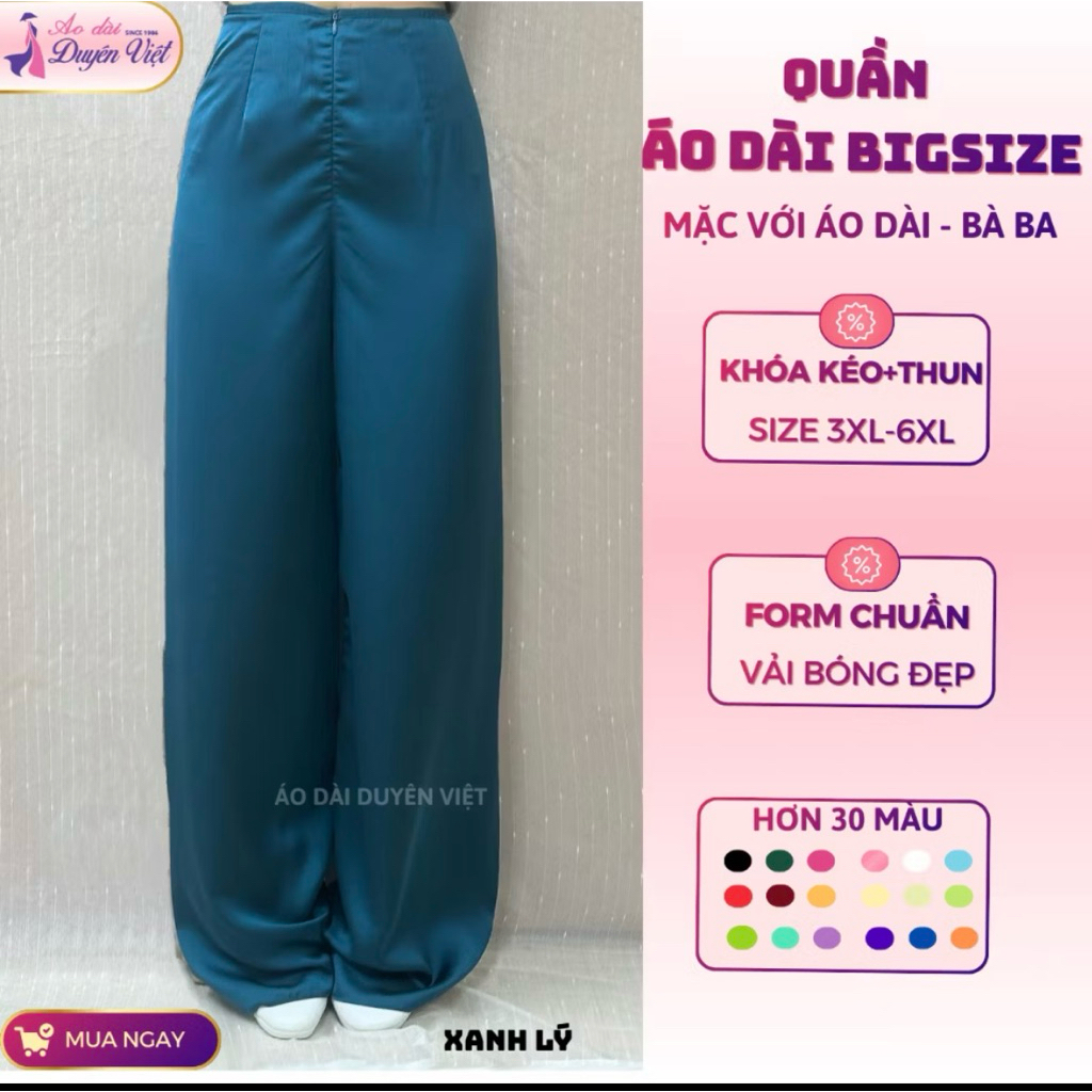 PASS QUẦN MẶC ÁO DÀI BIG SIZE 6XL SIZE 48