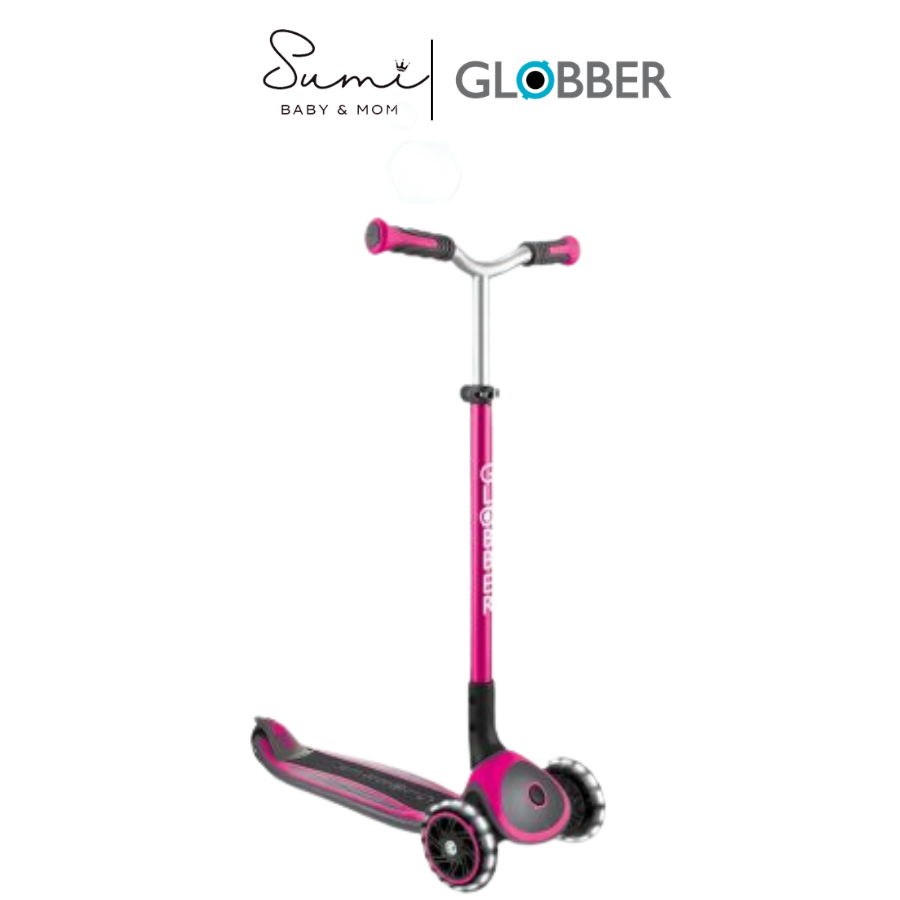 Xe Scooter 3 bánh Globber Master Lights Front từ 4 – 14 tuổi