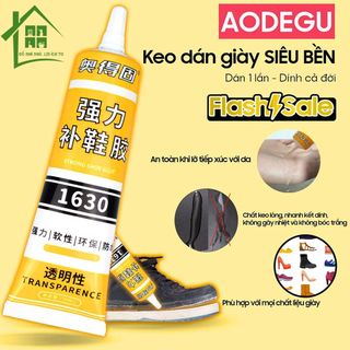 Keo dán giày dép đa năng chuyên dụng dính siêu chắc Shoes 2h tube 60ml, dán đế giày, túi xách.