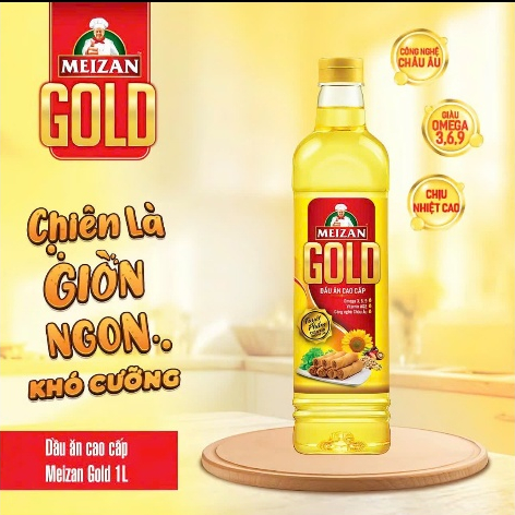 Dầu ăn Meizan Gold 1L