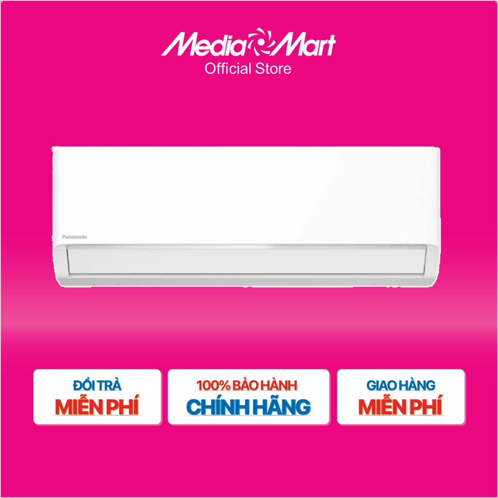 [MM.Online-Ship 0đ] Điều hòa Panasonic 1 Chiều Inverter 9.550Btu/1HP CS-XU9BKH-8