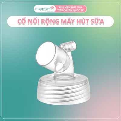 Cổ Nối Phễu Maymom Myfit Loại Cổ Rộng, Tương Thích Phễu Hút Sữa Spectra, Pumpin, Lacteck, Mini Pum, Pumpa, Silicon