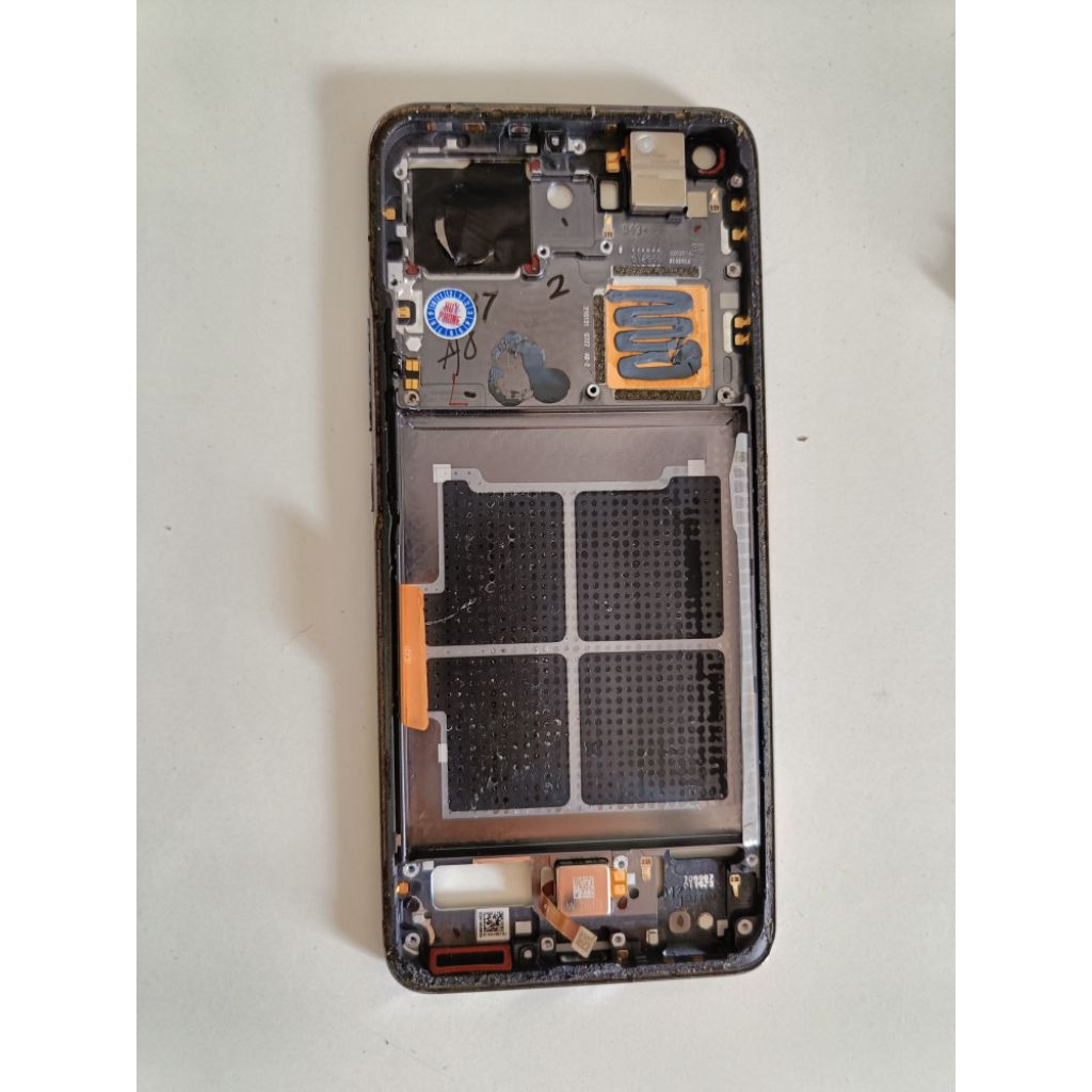 Khung sườn cũ zin tháo máy Xiaomi Mi 11 Pro màu đen đẹp
