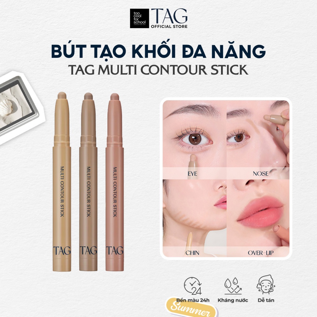 [TAG Việt Nam] Tạo Khối Kem Dạng Thỏi Đa Năng TAG Multi Contour Stick 1.6g
