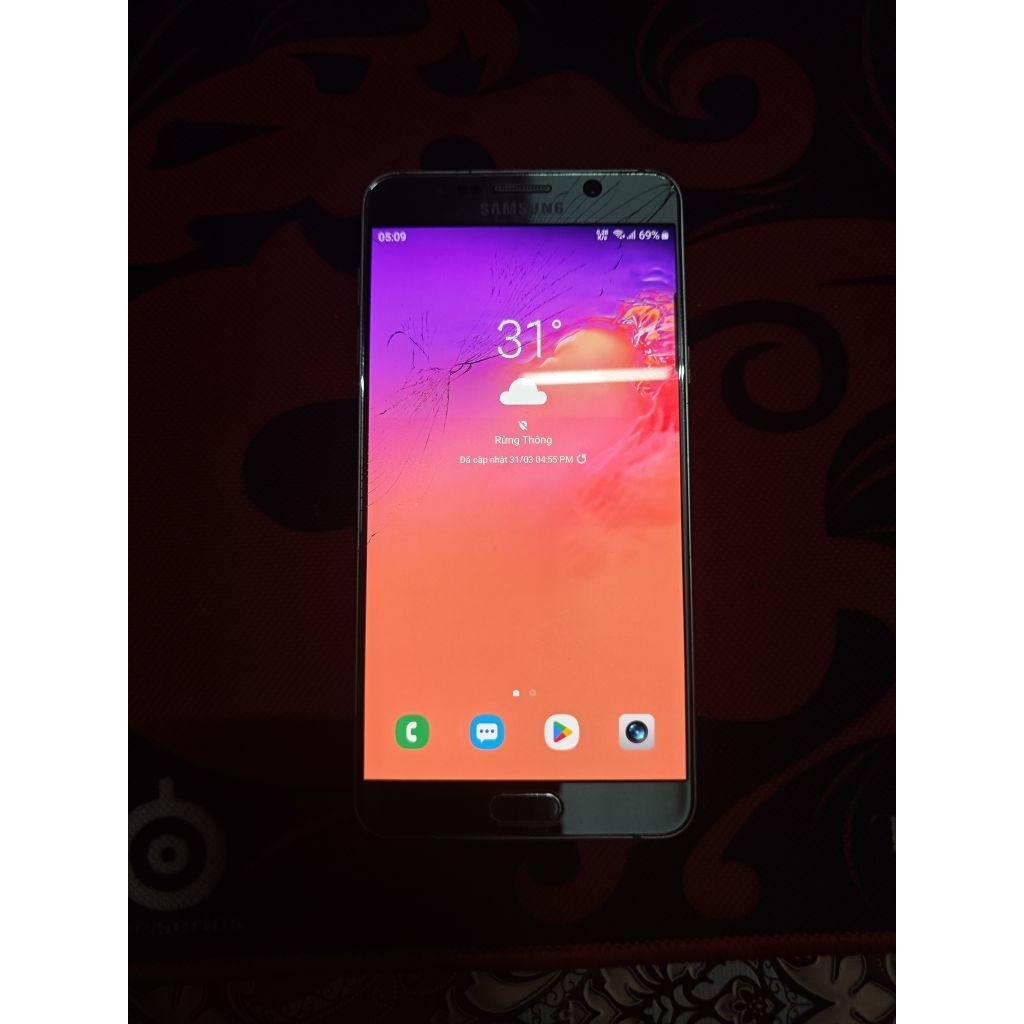 Xác điện thoại samsung note5