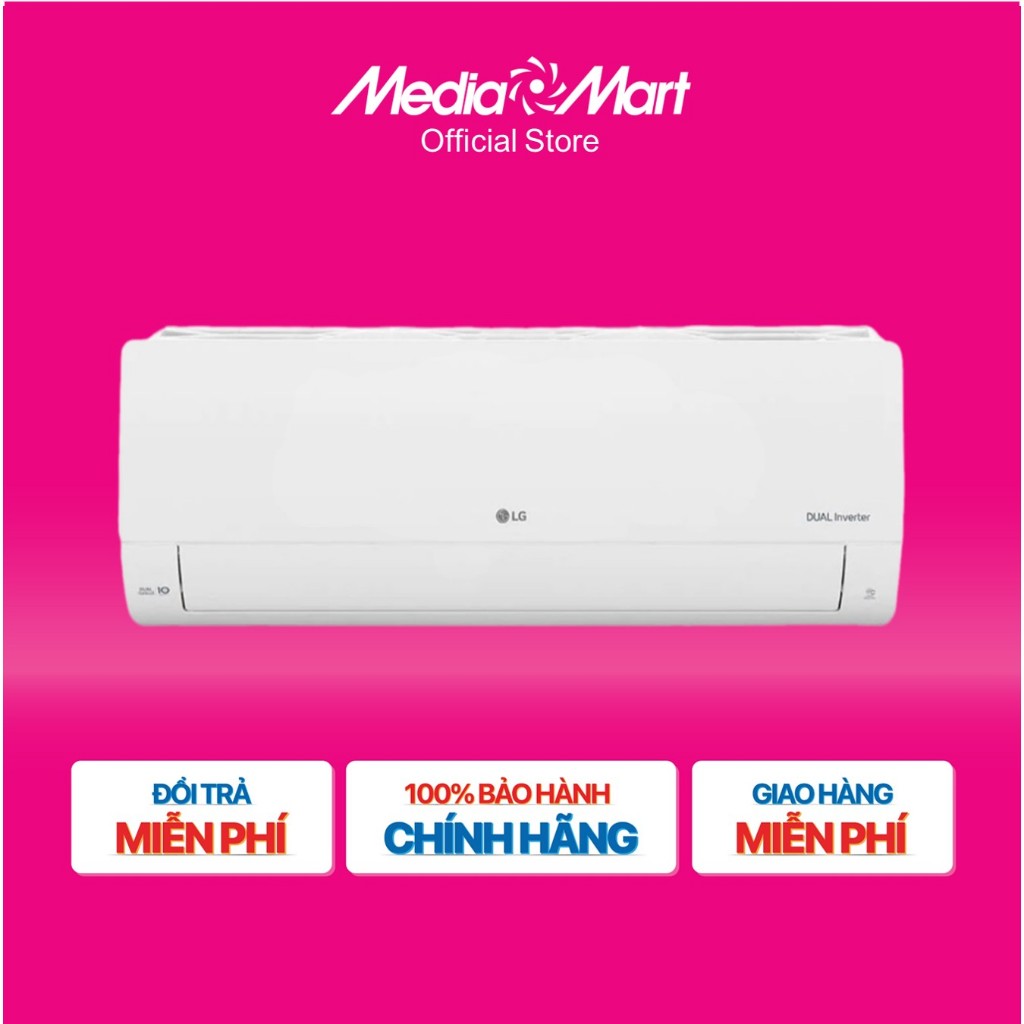 [MM.Online-Ship 0đ] Điều hòa LG 2 chiều Inverter 1HP-9.200BTU B10END1