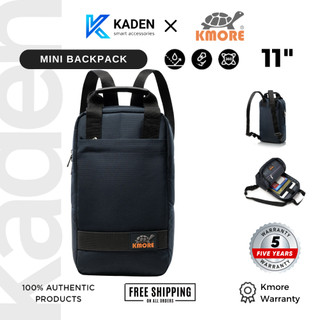 [BH 5 NĂM] Balo Mini Đựng iPad 11" Kmore The Elliot Size S | Trượt Nước, Siêu Nhẹ 300g, Quai Xách Bọc Da