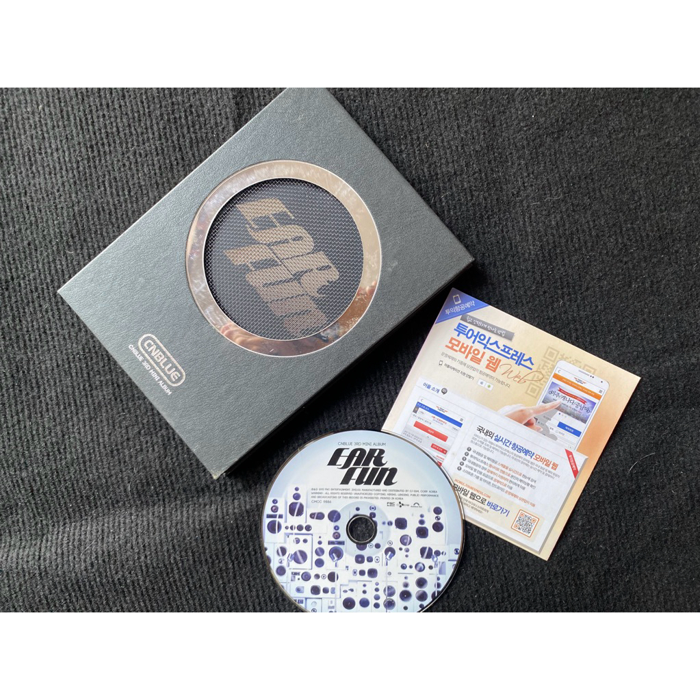 cnblue album mini Ear Fun đã khui seal gồm CD photobook