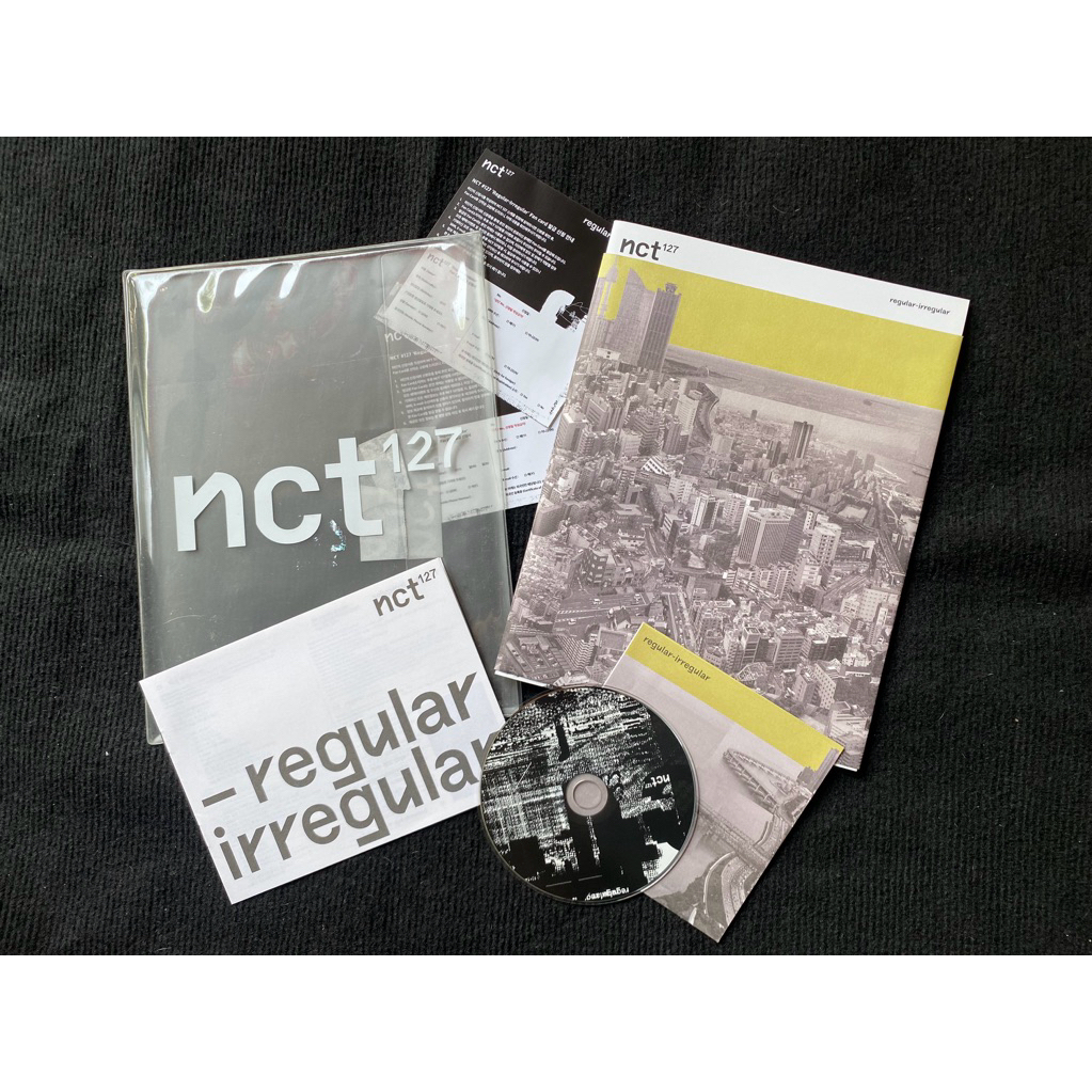 Nct 127mini album Regular Irregular đã khui seal, không gồm photocard.