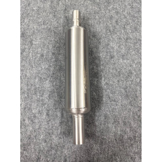 Lon pô cổ chai inox / đen