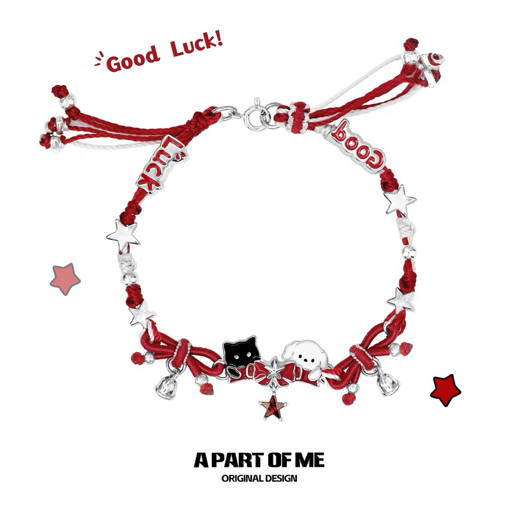 [summerfling] Vòng tay Black Cat & White Dog: Happy New Year by APOM - A Part Of Me
