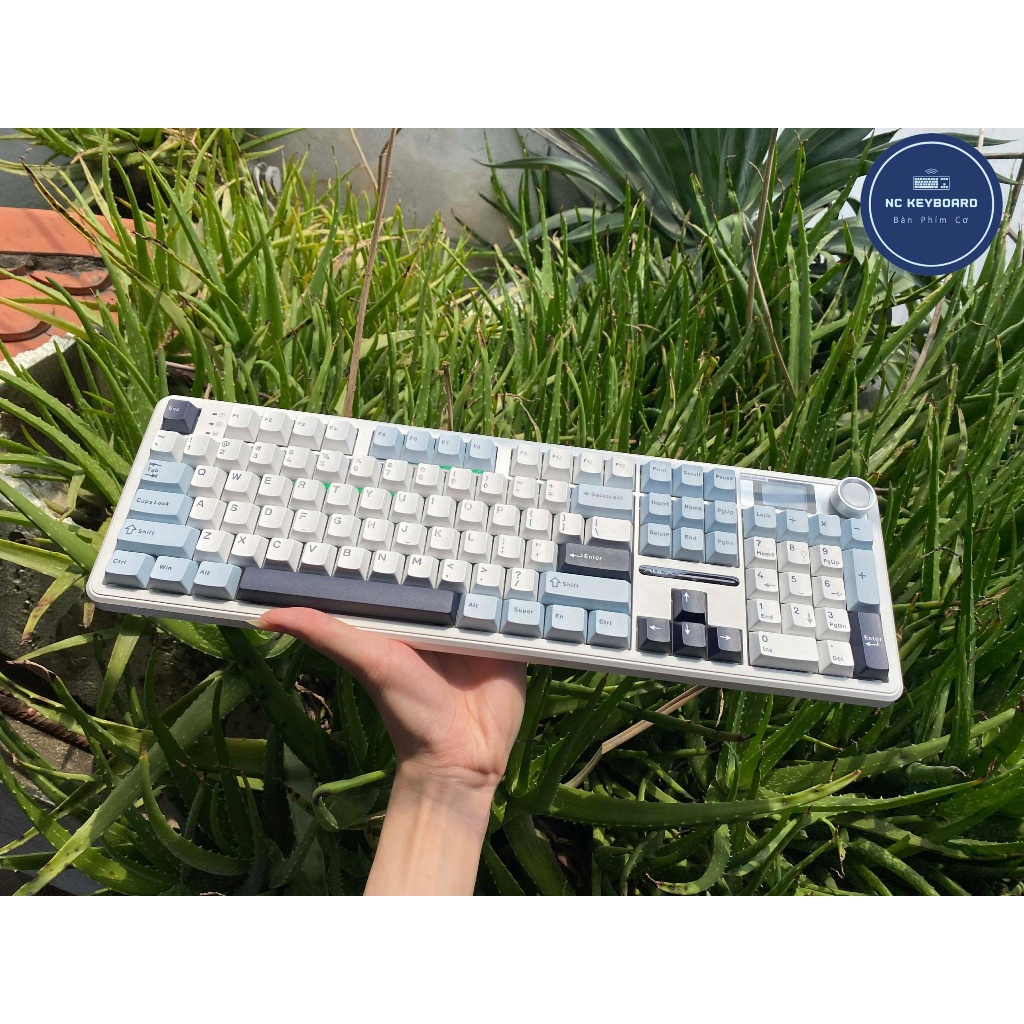 Bàn phím cơ AULA F108PRO 3mod led rgb  hotswap núm màn tùy chỉnh pin 8k | BigBuy360 - bigbuy360.vn