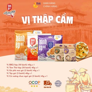 [COMBO VỊ THẬP CẨM] Bánh ép huế - Đặc sản Huế Chính gốc, Thơm Ngon Giòn Rụm