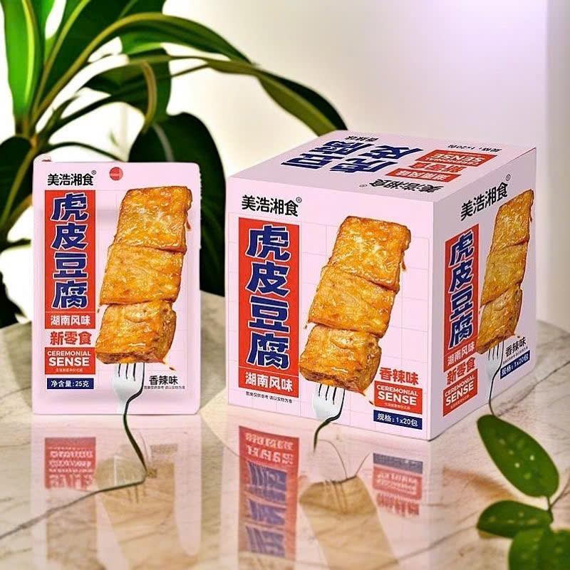🧊🔥 ĐẬU HỦ DA HỔ MEIHAO – MỀM XỐP – THẤM VỊ – ĂN VẶT SIÊU CUỐN