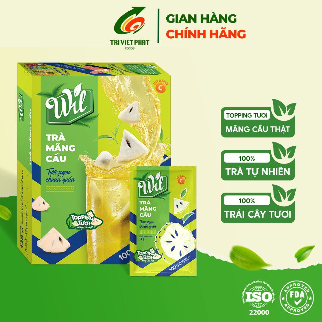 Trà trái cây tươi Will - Trà trái cây tươi tự nhiên - Nhiều vị