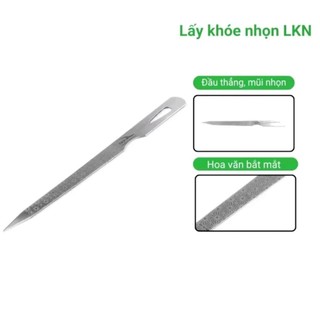 Cây lấy khoé inox kềm Nghĩa- cây dũa lấy khóe dẹp kềm Nghĩa