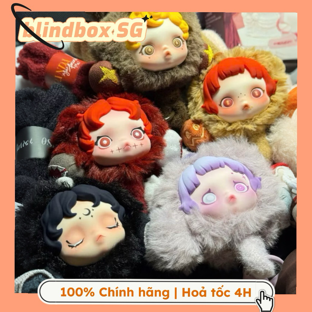 [CHÍNH HÃNG] Gấu bông Phụ kiện Skull Panda You Found Me Phone Lanyard Edition Túi mù Blindbox