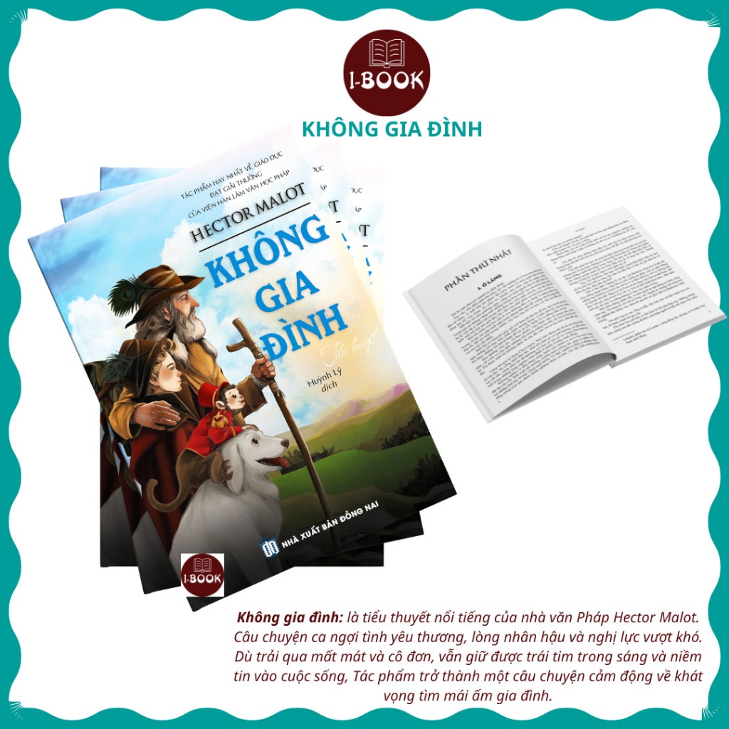 Sách Không Gia Đình (Hector Malot)