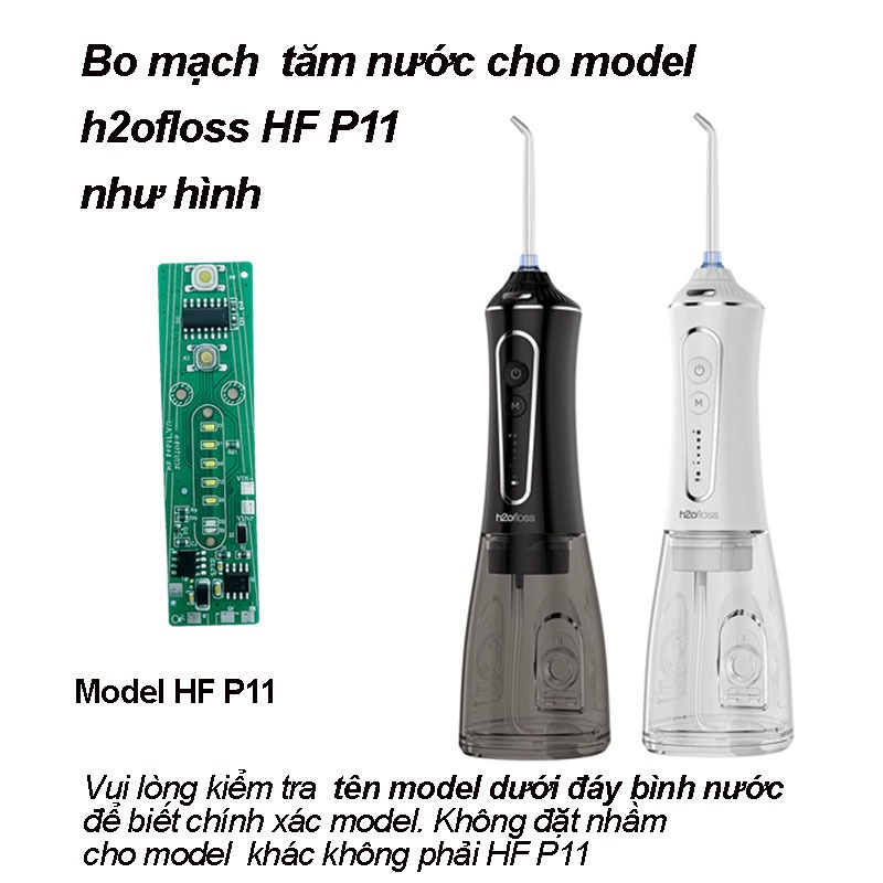 Bo Mạch Thay Thế Cho Máy Tăm Nước H2ofloss HF P11- Zin Chính Hãng