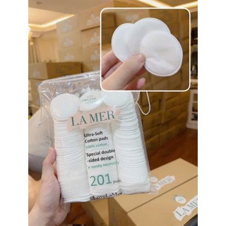 Bông Tẩy Trang LA MER 201 Miếng (Loại I )– Cotton 100% Siêu Mềm, 2 Mặt Tiện Lợi