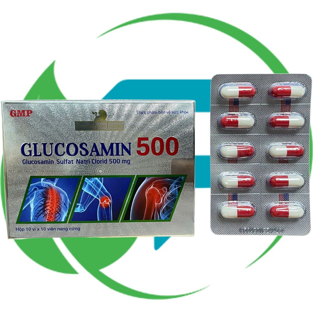 Glucosamin 500 - Rostex - Mediphar USA - Vitamin Phục Hồi
