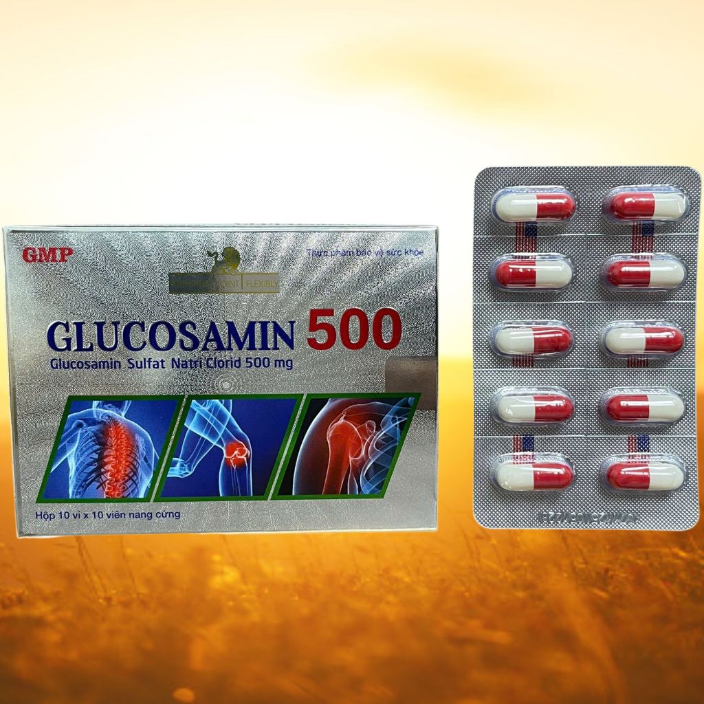 Glucosamin 500 - Rostex - Mediphar USA - Vitamin Thanh Lọc