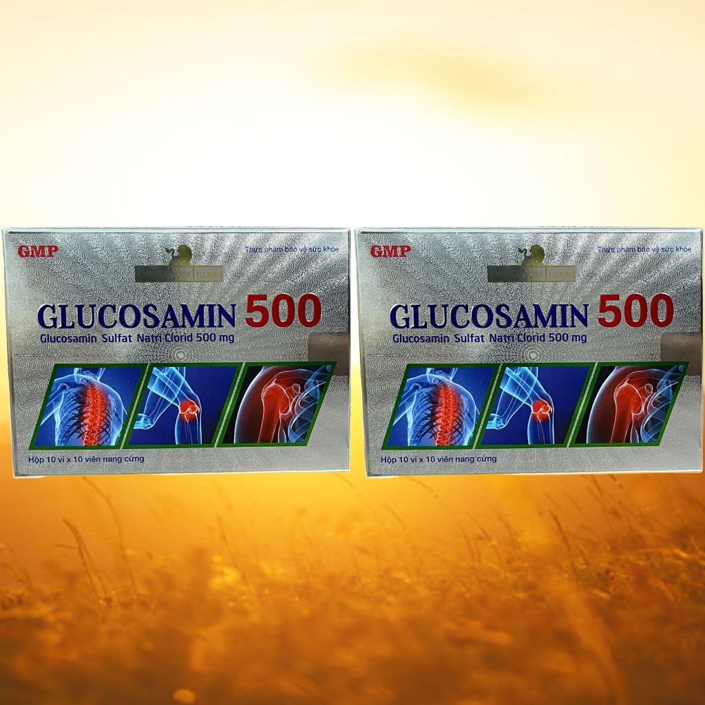 Combo 2 Hộp Glucosamin 500 - Rostex - Mediphar USA - Vitamin Thanh Lọc