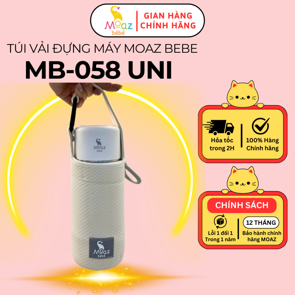 Túi đựng máy Moaz BéBé MB058, MB058 Universe đựng máy đun nước di động tiện lợi khi đi du lịch