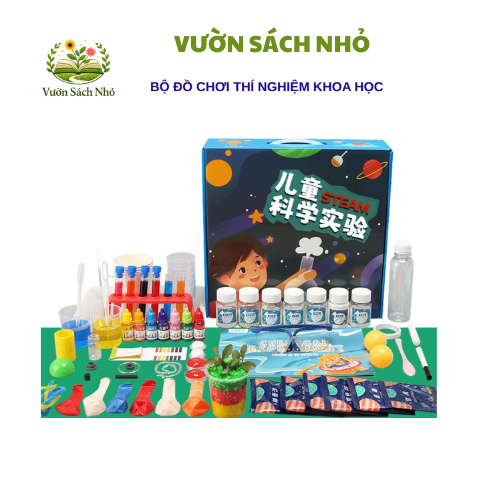 Bộ Đồ Chơi Khoa Học STEM Cho Bé 170–369 Thí Nghiệm Học Vật Lý Hóa Sinh, Phát Triển Tư Duy, Hộp Cao C