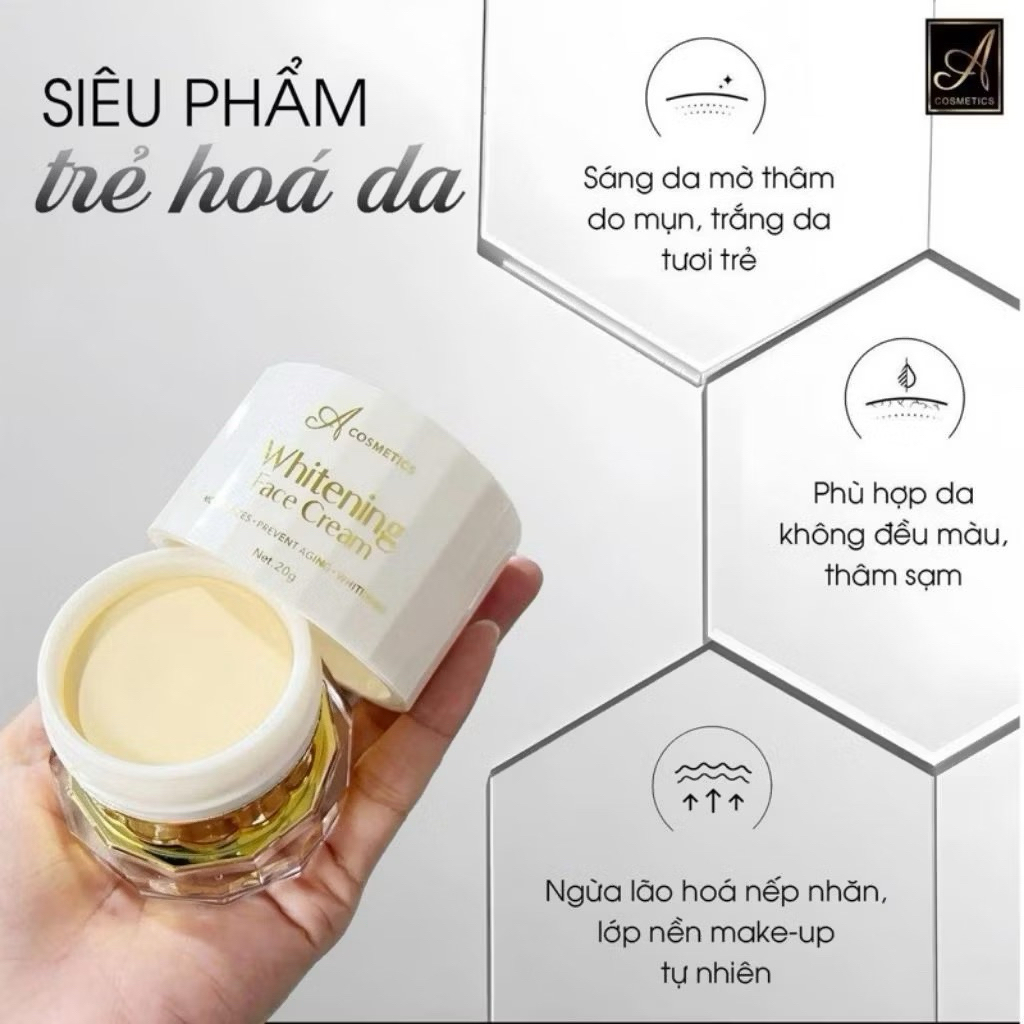 Kem face pháp - kem Face a  Whitening face cream