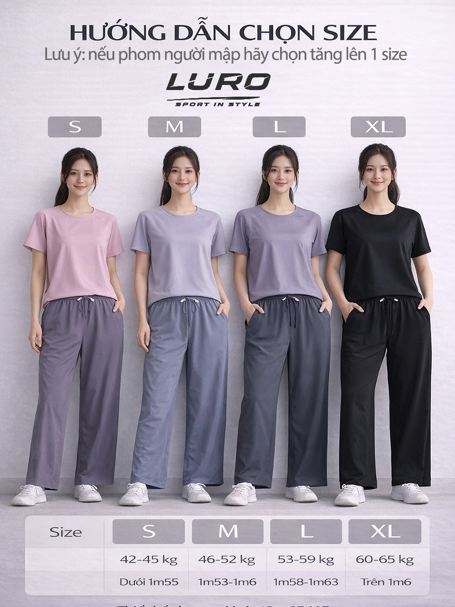 S108-18N — Set đồ thể thao nữ phom rộng 8
