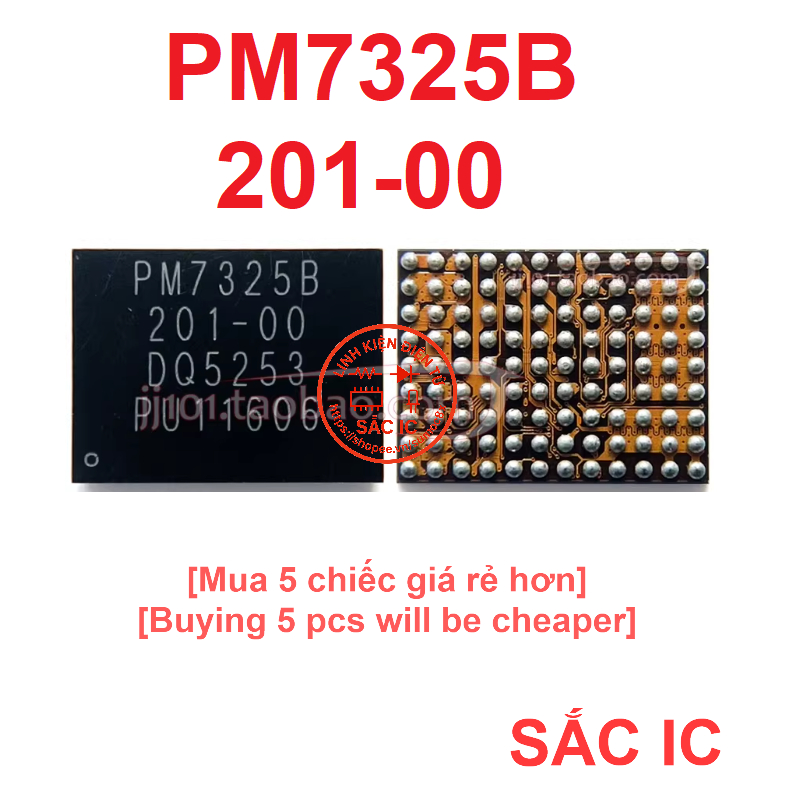 [DĐ][58] PM7325B 201-00 7325 ic nguồn trên bo mạch - Mới nguyên bản - Original NEW