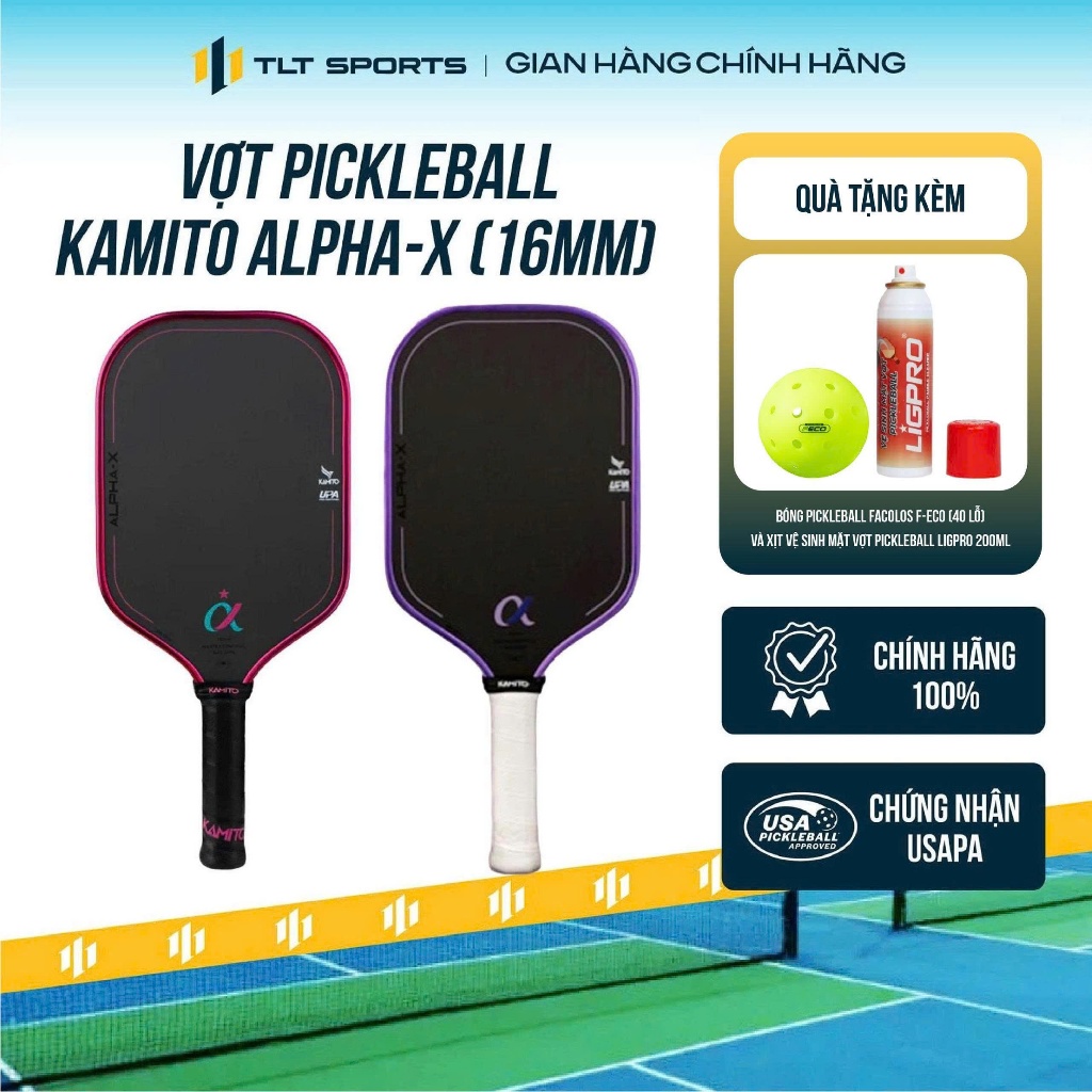 Vợt Pickleball Kamito Alpha-X